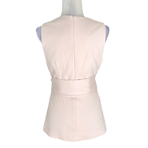 Hunter Bell Pink Blush Sims Sleeveless Tie Waist Top - 6 - Picture 7 of 12